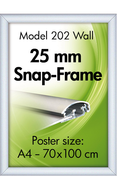 Alu Klapprahmen 25mm - A5  - Maxi-Set